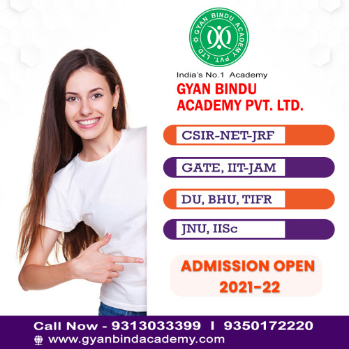 UGC NTA/CSIR-JRF-NET Life Sciences Coaching, IIT JAM/GATE Biotechnology Online Coaching, Weekend Classes, Video LectureGyan Bindu Academy offers systematic courses and guidance up to the research level for the preparation of the CSIR NET Life Sciences Examination. This programme emphasizes individual findings and results. It consistently provides you the learning methods to achieve academic and professional goals. It creates novel ideas and concepts to find the solutions. The programme is greatly broad and distinctive.Students are encouraged to have a bright future career goal by achieving the highest qualification. Under the guidance of prestigious professors, experienced faculty, students get a complete understanding of ideas and practices. We provide both online and offline programme #CSIR Net online coaching #csirnetlifescience #iit jam admission