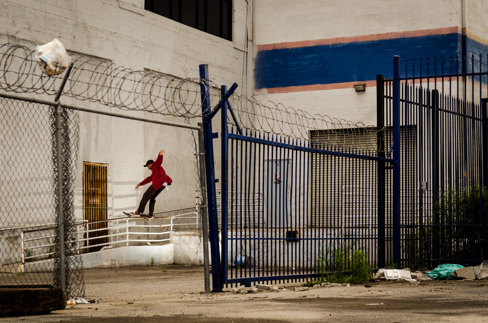 alexpapke:  ish cepeda. front feeble pop out. los angeles 2015 photo:papke 