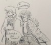 malewife-urahara:Just some flirting you know how it is in the gotei