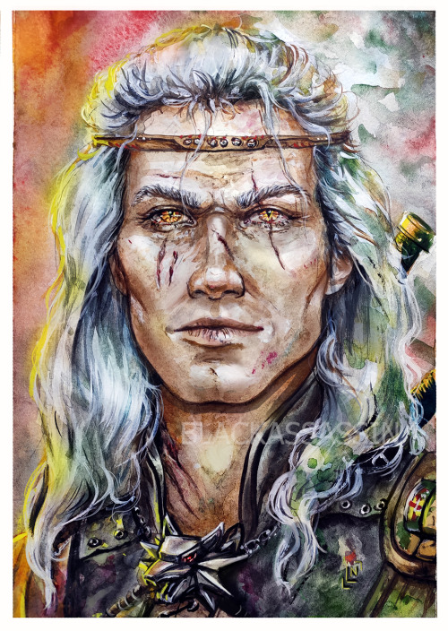 darksideofliana:www.deviantart.com/blackassassin999/art/Geralt-Inspiration-from-the-bool-ser