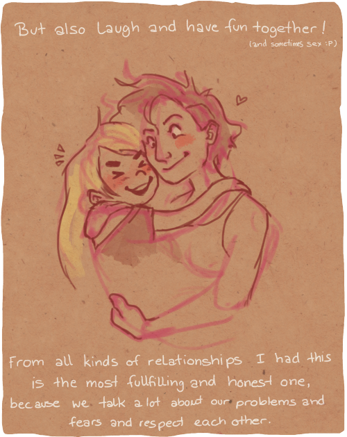 glasmond:  A little something about my gals MissCherry and Schpog.For those who wonder: Of course we do have our porblems sometimes. Of course we all cry from time to time. And yes, there’s also jealousy sometimes. Just like in a “normal” realationship.