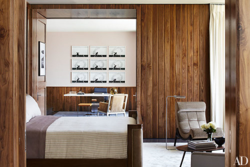 {Kind of liking the mix of retro and contemporary here… it’s woodsy, but manages to veer away