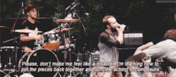 every-pop-punk-vocalist:  Chaser - The Wonder Years 