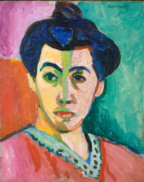 Portrait of Madame Matisse (The Green Line)Henri Matisse (French; 1869–1954)1905Oil on canvasStatens