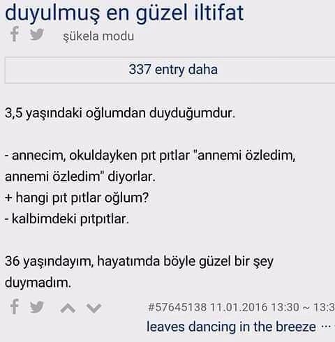 duyulmuş en güzel...