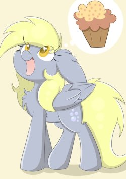 the-pony-allure:Muffin! by MeowMavi  &lt;3