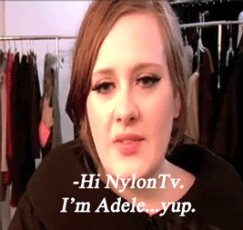 thewomaninthemoon:  “If you’re not comfortable in your own skin, then you’re kind of doomed.”   -Adele