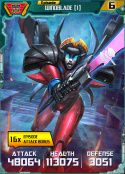 deceptivecons:  linksoppa:  Windblade’s Legends card. No secondary sexual characteristics. Gender neutral face.  Didn’t know the artists had it in them!   