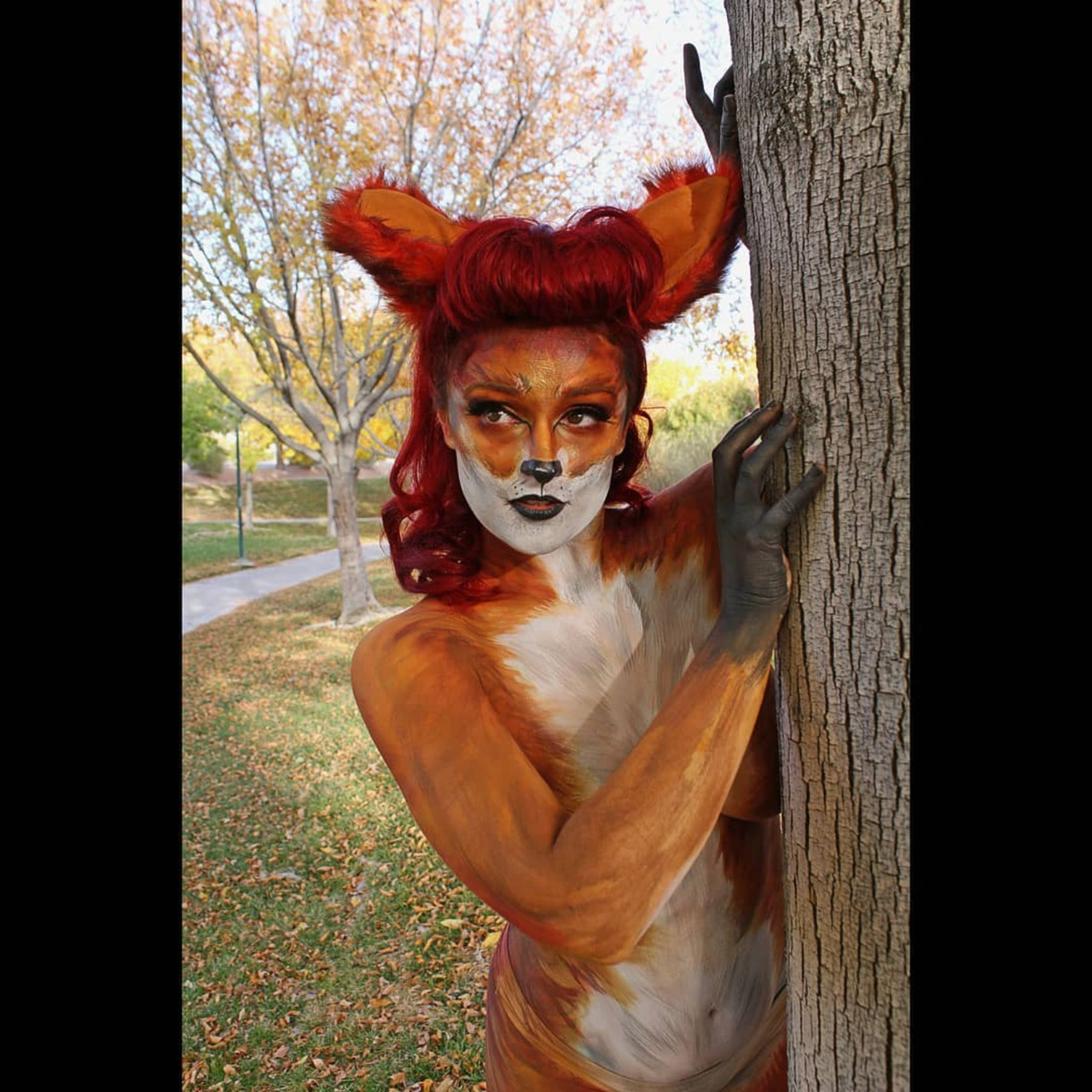 fox bodypaint Tumblr posts - Tumbral.com