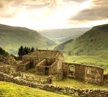 Ancient Ruins, Yorkshire, England