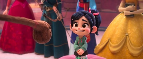 dadarismus:  disney-rapunzel-merida-vanellope:  NO I WONT SHUT UP  heres the trailer for those who want to see this scene 