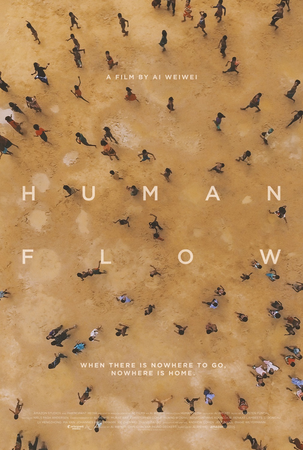 movieposteroftheday:
“ US one sheet for HUMAN FLOW (Ai Weiwei, China/USA, 2017)
Designer: Gravillis Inc.
Poster source: IMPAwards
”