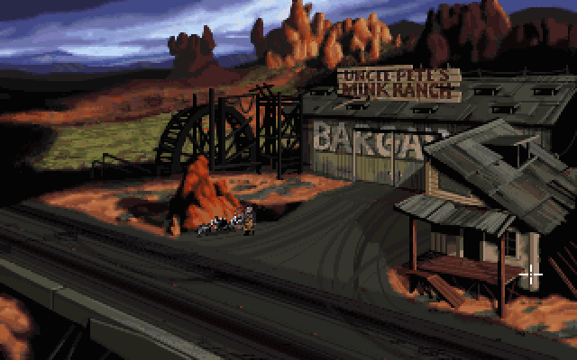 dos-ist-gut:  Full Throttle (LucasArts Entertainment Company LLC, 1995) Pixel perfect