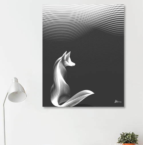 XXX curioos-arts:  “Wolf BN” by Andrea Minini>Prints photo