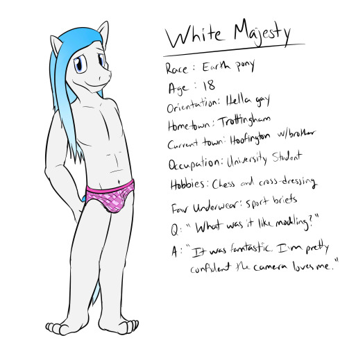 Meet White Majesty, he’s certainly porn pictures