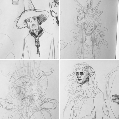 Sketches I Havent Shared Yet! I Wanna Post More, But Im Really Struggling This Week. Gonna Hit The Drawing