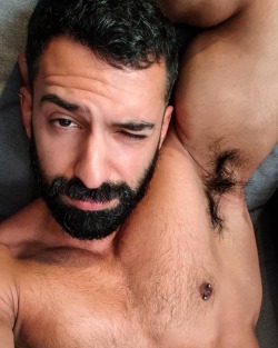 beardedhairyscruffhunks:🔥OUR WEEKLY CHARTERS🔥 YES♥️ or NO⛈ to the latest photo of @danielgueta , our ⬆️10th⬆️ most loved stud of this week?! #beardedhairyscruffhunks #art #beard #armpit #original #artist #bearded #armpits #originalcharacter