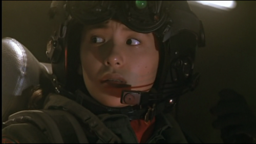 redsamuraiii:Megumi Odaka as Miki Saegusa in Godzilla vs. Mechagodzilla II (1993)