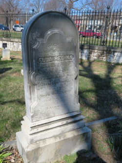 gravemattersguru: Ella Regina Carrico Pyles (1861-1884).  Congressional Cemetery, Washington, DC. Photo taken 18 March 2018.  