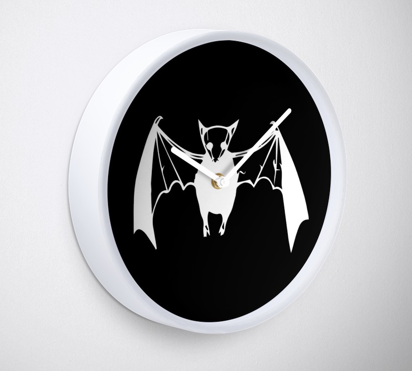 lolavalolaart:  Batty the Bat on redbubble home decor, stationery, bags and stuff.