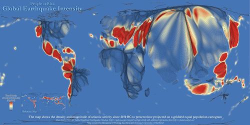 Mapping Seismic Activity with Population:Is your country prone to an earthquake or volcanic eruption