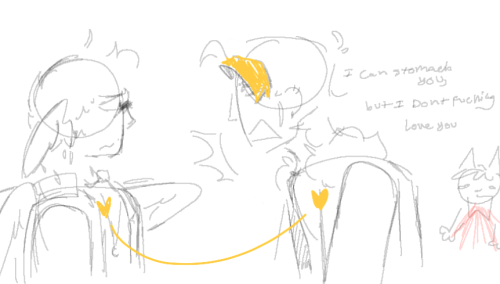 Messy OC Sketches. My Wretched Son And The In Law Who I Adore