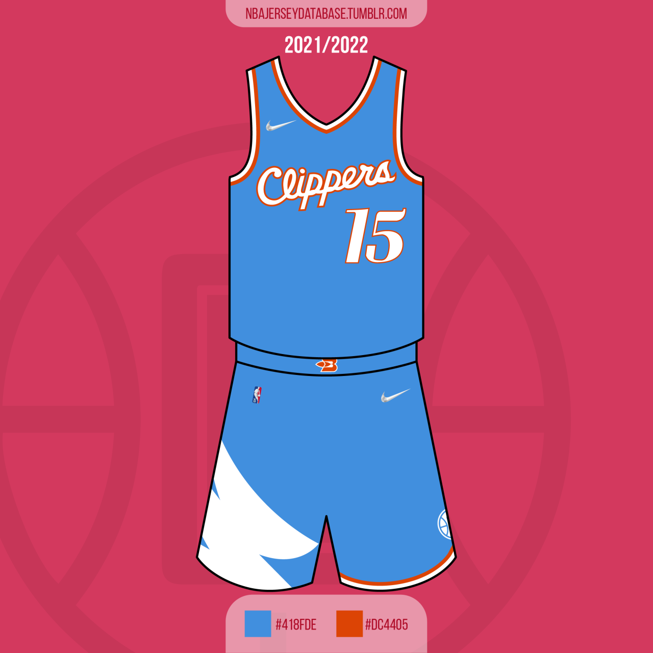 clippers jersey concept