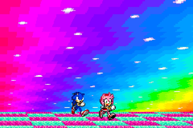 Download Sonic Sprite Background Photo - Sonic Battle Sprites PNG