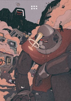 dirtyrobotworks:Day 294/365: Giant Robot