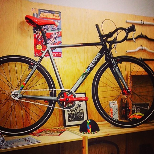 crossgram:  This is my new cool bike #Cinelli #Mash #XCSS ! I would like to ride it (snow in Catania