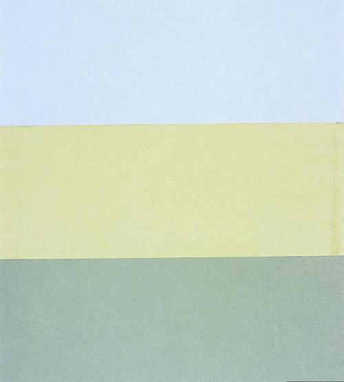 Ellsworth Kelly (American; 1923– )Study for Three Color Panels Collage, 1953 © Ellsworth Kelly