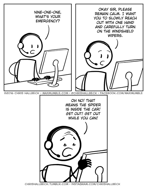 chrishallbeck:  Emergency.  Patreon | Store | Web | Twitter | Facebook | Instagram