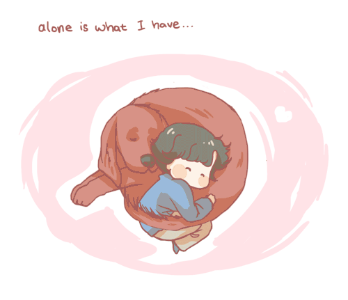 “alone is what i have, alone protects me”