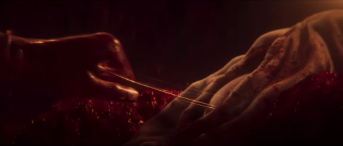 I Watched The Trailer Again And This Looks More Humanoid To Me Now - The Thing Marika Pulls From Looks