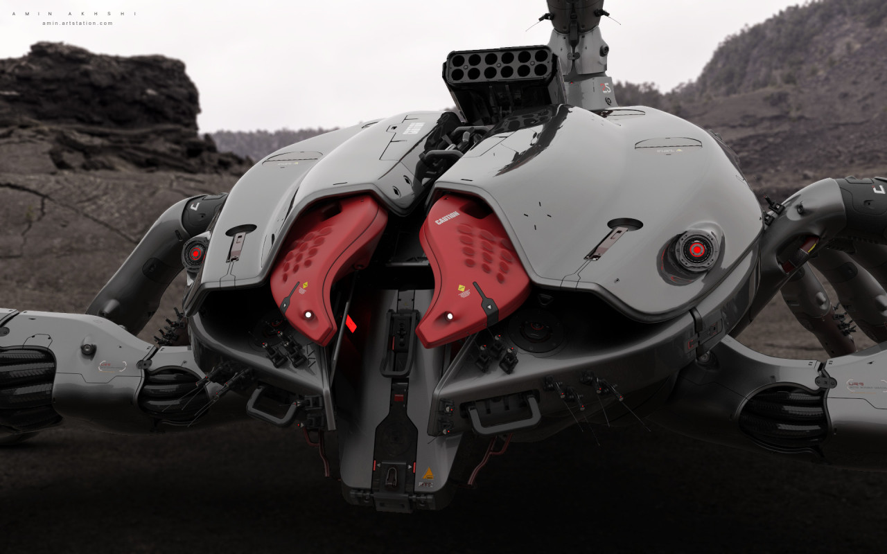 cyberclays:   Deathstalker  - by  Amin Akhshi  