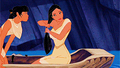 wolfegngs-blog: Gif request meme:nocturnalistics   asked #5: most atractive + disney↳ Pocahontas