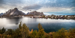 photosofnorwaycom:  Reine, Lofoten, Norway. by Bhalalhaika  http://flic.kr/p/hYg3Yp