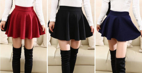 shop-cute:  Pleated Mini Skirt (Choose Color) $5.99 + free shipping! 