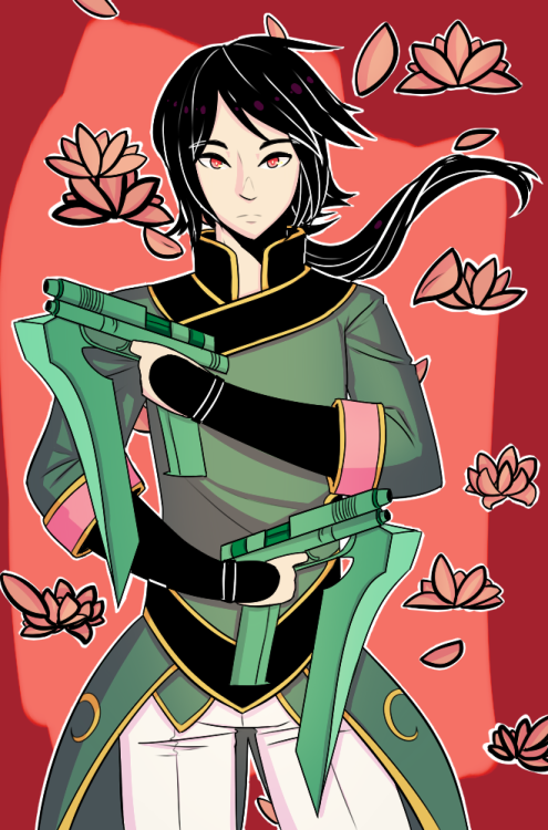 amettrine:  rwby art challenge day 3: favorite JNPR memberprecious flower boy