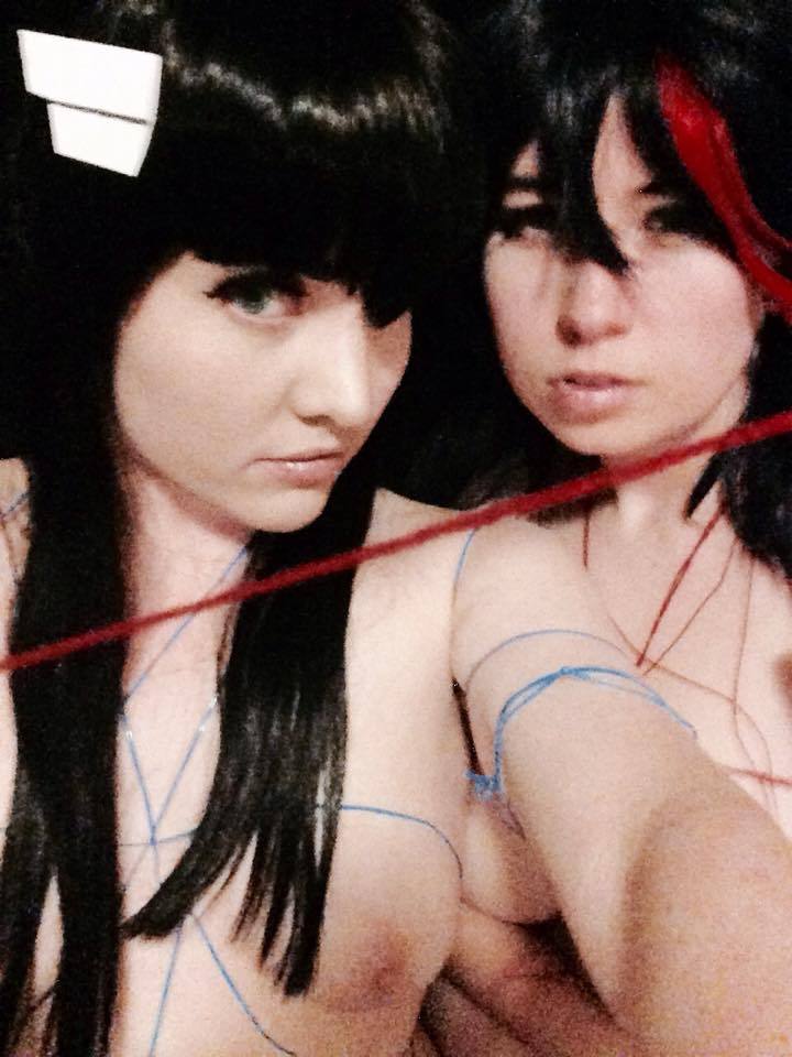 nsfwfoxyden:  Some little sneak peaks of the Kill La Kill duo me and bunnyqueenmodeling