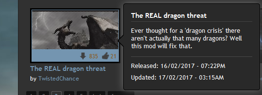 thewigmonsters:  thewigmonsters: did you want a mod that adds more dragons to skyrim