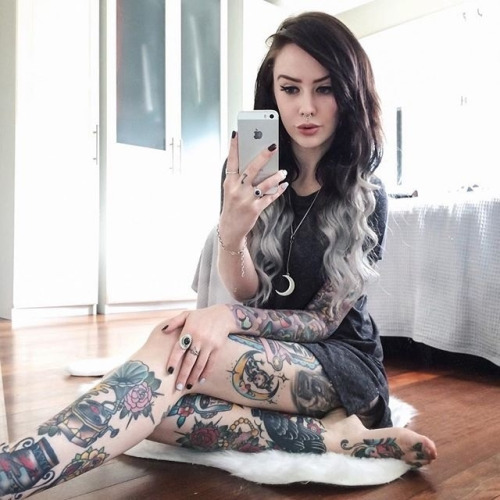 itsall1nk:  More Hot Tattoo Girls athttp://itsall1nk.tumblr.com