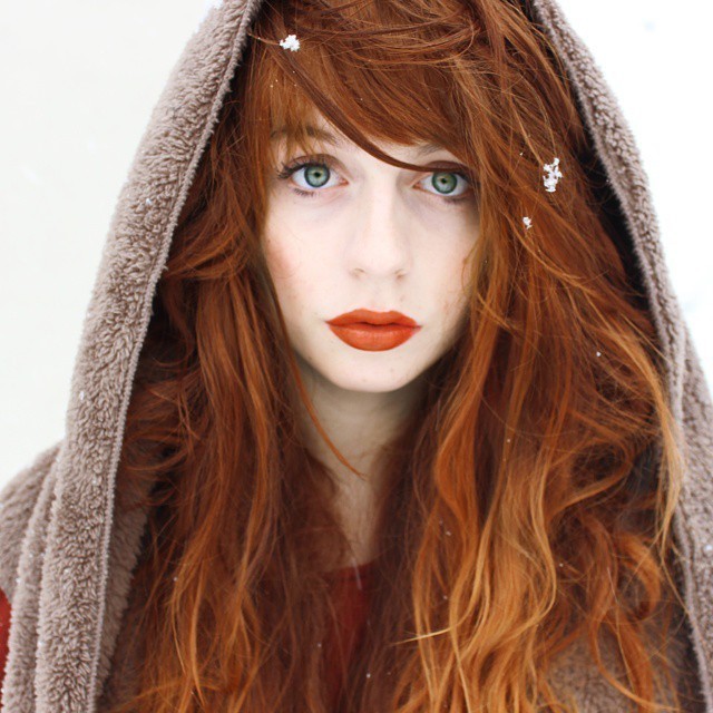 redheadkatielove:  in the snow . Only The Sexiest Redheads 