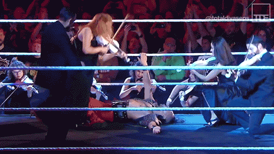 chemicalbydefault: drgameandwatch:  sanicdahegehog:  SOMEONE WHO DOESNT WATCH WRESTLING EXPLAIN THIS  Violin Exorcism   When a party of bards attacks the warrior 