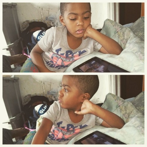 #picstitch that face you give her when she ain’t made breakfast yet.