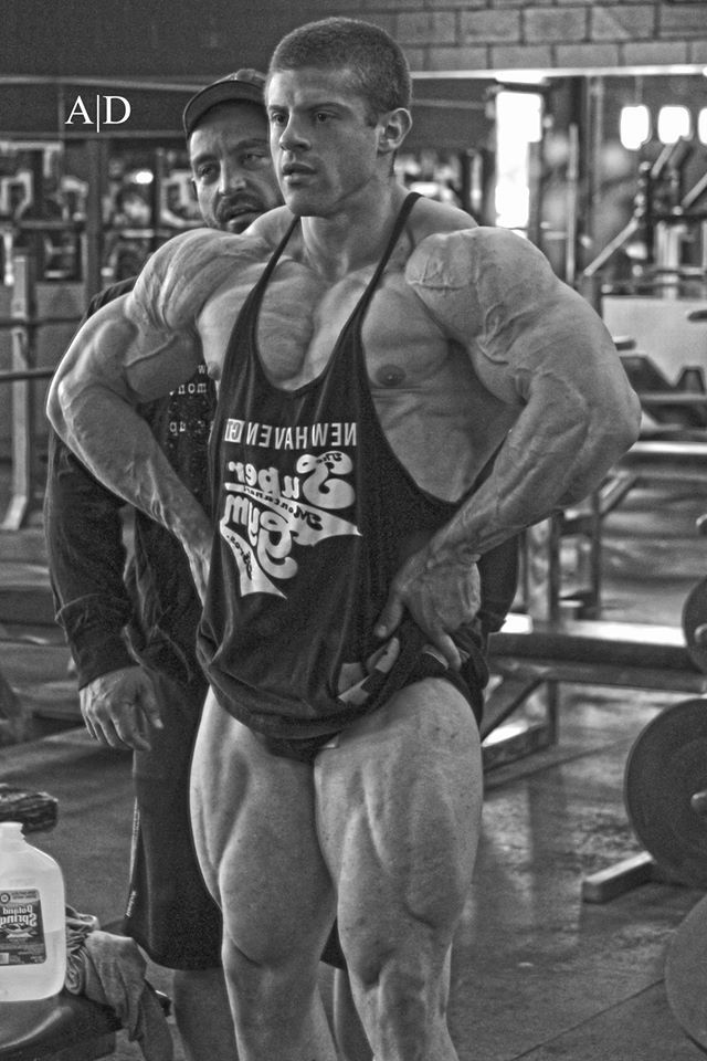 cdnlifter27:  Daniel Noccioli Photos: Alpha Design   Too much but still hot? ?