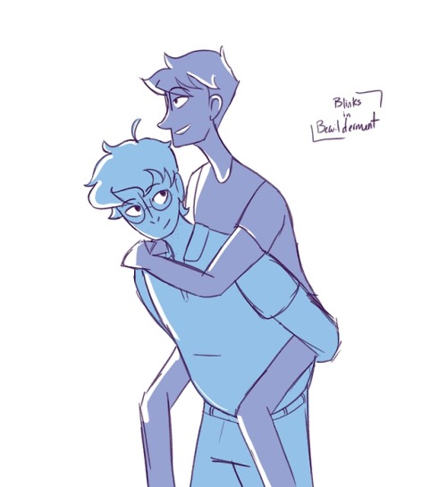 fangirltothefullest:blinksinbewilderment:i think about this au a loti present to you: the wonderfull