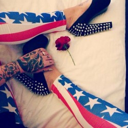 tattoodlove:  Happy Fourth of July - @haleybooxo-