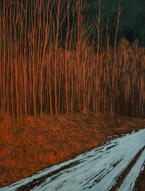 Landscape 14 -   Martin JacobsonSwedish, b.1978-Oil on canvas, 90 x 129 cm.