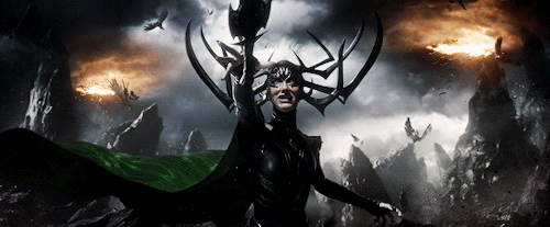 thorodinson:  Your sister. Her power comes from Asgard, same as yours. When it grew beyond Odin’s control, she massacred everyone in the palace and tried to seize the throne. When she tried to escape her banishment, he sent the Valkyrie in to fight
